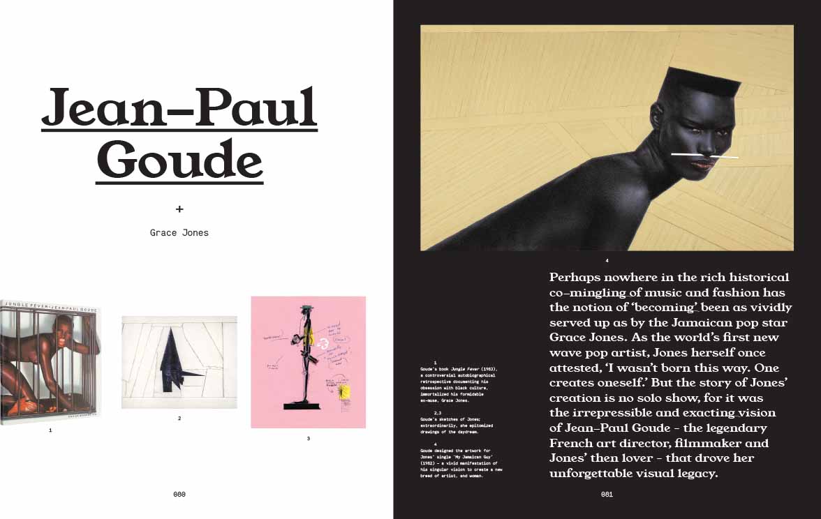 Sample spread - Jean Paul Goude